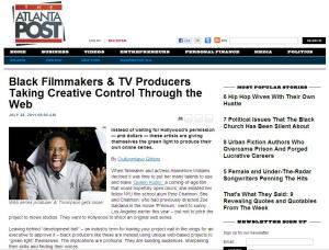 Black Filmmakers & TV Producers Taking Creative Control Through the Web